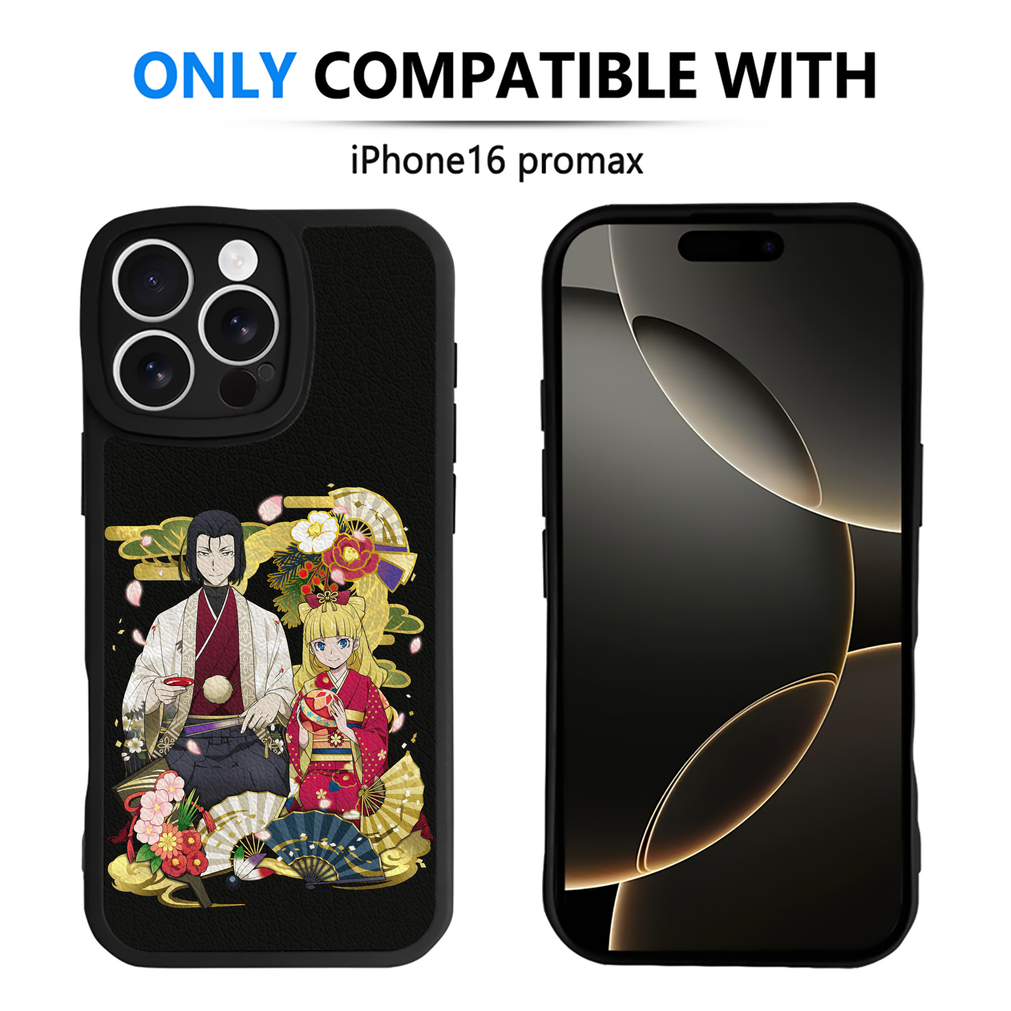 （画像用） 文豪ストレイドッグス Bungo Stray Dogs 【iPhone 16シリーズ対応】シリコンスマホケース（レザー調） 材質：シリコン